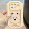 Adequado para capa de celular Xiaomi Redmi K100 Pro Max, novo design de desenho animado fofo e moderno para mulheres, estilo West Highland