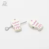 Aleación Pintada Cuentas de Peces de Colores Cuerda para el Cabello DIY Accesorios Cadena para Teléfono Colgante para Bolsa Llavero Accesorios Materiales Cuentas Sueltas
