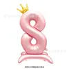 Balões de Número de Aniversário Versão Americana de 42 polegadas para Decorações de Shopping e Supermercado, Eventos Escolares, Balões de Festa em Estoque