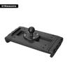 Soporte de cabeza de bola plana universal para VIN de coche, antivibración, extensible, fijo, 8-14 pulgadas, soporte plano de cabeza de bola universal