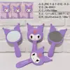 Nuevo Espejo de Mano de Dibujos Animados Sanrio Stitch de PVC Espejo Pequeño de Plástico Blando Espejo Portátil Regalo Regalo