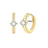 Aço Inoxidável Explosões Brincos Simples Brincos Tachas de Orelha Parafuso Parafuso Redondo Bolo Moda Argola de Orelha Joias de Piercing Europeias e Americanas