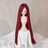 BJD/SD346 Ye Luoli Peruca para Boneca Conjunto para Boneca Acessórios de Cabelo Substitutos Franja Longa Cabelo Longo Liso Multicor