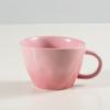 Nueva Taza de Cerámica Linda Taza Color Caramelo Ins Creativa de Aspecto Sofisticado Gran Capacidad Taza para Desayuno Taza para Agua de Oficina