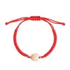 Pulseira do Ano do Cavalo Ling Jiaojing Pulseira de Fio Vermelho Presente para Estudante Pulseira Trançada Feita à Mão Bodhi Traz Riqueza e Tesouro Gato Não Desbota