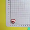 2024 Nuevo Alto Sentido Ancora Rojo Lazo de Amor Mini Goma para el Cabello Cuerda para el Cabello Pinza para el Cabello Accesorios para Bolsas