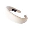Diadema Lavado Facial de Seda de Leche Estilo Nuevo Transfronteriza para Mujer, Diadema de Terciopelo, Tela de Terciopelo Esponjoso, Accesorio para el Cabello Negro, Diadema de Verano