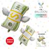 Mecrla Nueva Versión Transfronteriza Dólar Globos de Papel de Aluminio Látex Set Decoración de Fiesta Accesorios para Fotos