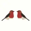 Nuevo producto transfronterizo: 2 Piezas de Decoraciones de Pájaros de Madera Bohemios para Pared, Adornos de Estilo Hogareño para Marcos de Puerta y Esquinas de Gabinetes Hechos de Madera