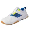 Novos sapatos de badminton masculinos e femininos malha respirável tênis resistentes ao desgaste antiderrapantes esportivos para competição juvenil treinamento