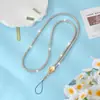 Lanyard para teléfono de diamantes completos, cadena de pedrería, correa para el cuello, accesorio cruzado, cadena corta de teléfono de alta gama y a la moda, venta al por mayor transfronteriza