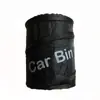 Caja de almacenamiento de tela Oxford para coche directa de fábrica, plegable creativa, cubeta para basura de coche, se puede imprimir logo