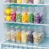 Bolsas de Conservación de Grado Alimenticio, Bolsas Selladas para Uso en Refrigerador Doméstico, Bolsas con Cierre para Congelador, Bolsas de Almacenamiento, Empaques con Cierre para Conservar la Frescura