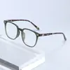 2026 Nuevo Estilo Europeos y Americanos Transfronterizos Personalizados Lisos Carey Monturas para Gafas, Unisex, Bloqueo de Luz Azul, Adecuado para Lentes Graduados