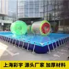 Bola Roller de Água Inflável, Bola de Caminhada, Bola de Caminhada Transparente, Barco Infantil com Manivela ao Ar Livre, Bola de Para-choque, Fábrica de Parque Aquático