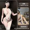 Gato Nocturno Lencería Sensual para Mujer Sexy Espalda Descubierta Coqueta Lencería Body de Encaje con Escote Profundo Transparente Tentación Uniforme