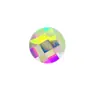 Malha Redonda de 6mm Fundo Plano Forma Especial Materiais DIY Artesanais Nail Art Joias Diamante Nail Art Vestível Diamante Atacado