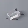 Soporte de Exhibición de Acrílico Estante de Exhibición de Escritorio Soporte Publicitario Portamenú Clip para Menú Plato de Etiqueta para Platos Etiqueta de Precio de Producto