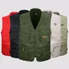 Chaleco Sanyou de fábrica para exteriores con múltiples bolsillos para hombre, pesca, montañismo, fotografía, chaleco de ocio, venta al por mayor transfronteriza