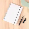 Cuaderno de Negocios Transparente Esmerilado de PP con Correas, Cuaderno de Espiral Estilo Ins A5/A Planificador de Diario para Estudiantes, Personalizable
