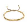 Pulsera transfronteriza europea y americana de perla natural de agua dulce tejida a mano de cadena de margaritas para llevar apilada estilo étnico color pulsera de cerámica suave
