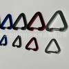 Liga de Alumínio 2cm ou 3cm Fita para Bolsa Triangular Fivela de Liberação Rápida Fivela de Hardware Disponível em Múltiplas Cores