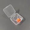 Pinza para la nariz en caja Congestión nasal para nadar Impermeable Universal para adultos y niños Silicona suave Equipo de natación Suministros deportivos para el agua Equipo