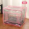Funda Transfronteriza de Invierno Cálida a Prueba de Viento para Jaula de Gato Perro Mascota Verano Antimosquitos Cubierta Protectora Transparente Suministros para Mascotas