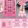 Montaje de decoración atmosférica 520 para el Día de San Valentín, hermosa exhibición en centros comerciales, tienda de confesiones caja sorpresa accesorios para fotos de tablero KT