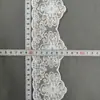Renda Bordada de Seda Leite Renda de Malha Renda Lolita Punho Saia Renda Malha Renda de Seda Leite