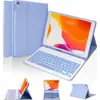 Adecuado para iPad Tablet Pro110.9.7 Funda Protectora Retroiluminación Colorida Teclado Bluetooth Desmontable Ranura para Lápiz Cubierta 10.2