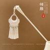 Miaoyin Hollow Tassel Hairpin Novo Estilo Chinês Passo Shake Estilo Antigo Hairpin Feminino 2024 Novo Cabelo Hairpin Estilo Nacional Hairpin Headwear