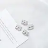 Cavalo de Balanço Banhado a Ouro Preenchido com Diamante Estilo Chinês Acessórios de Joia Pingente de Colar DIY Acessórios de Brincos