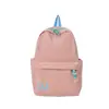 Mochila Personalizada Color Block de Cores Frescas para Meninas do Ensino Fundamental, Bolsa Escolar Versátil para Meninas Jovens, Mochila Color Block Estilo College Tendência para Alunos do Ensino Médio