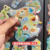 Imanes de nevera de mapa acrílico al por mayor, imanes de nevera metálicos de áreas escénicas populares pintados a mano, recuerdos acrílicos personalizados de escuelas prestigiosas