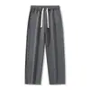 Calça de Moletom Yuan Controle de Preço Outono Novo Jyf Casual Plus Size A1 Tamanho Grande 08 Plus Calça de Moletom Reta 59 Preto