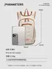 Bolsa de viaje exterior simple, mochila para senderismo y montañismo, mochila plegable nueva y elegante, mochila escolar casual ligera para estudiantes