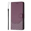 Para Sharp Wish4 Capa de couro Blackview A53 Honeycomb Embossed Card Wallet Anti-roubo Escova F-51E