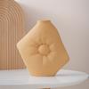 Florero de Almohada Transfronterizo Personalizado Adornos de Cerámica Florero Cerámica Artesanías de Alta Gama Decoración del Hogar Ventas Directas de Fábrica