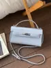 Bolso Pequeño de Alta Gama con Patrón de Cocodrilo para Mujer 2026 Nueva Moda Bolso Cruzado Versátil Bolso de Mano Cuadrado Pequeño Súper Popular Exquisito
