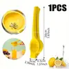 Limão e espremedor de limão com metal, aço inoxidável, espremedor manual de frutas cítricas, pressão manual, ferramenta para frutas frescas, utensílios de cozinha