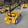 Equipamento de Transporte Elétrico Plataforma Ride-On, Máquina de Transferência de Materiais de Oficina, Equipamento de Manuseio Elétrico de Quatro Rodas