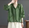 2026 Verano Nuevo Estilo Talla Grande Artístico Holgado Casual Con Capucha Protección Solar Ropa Camisa de Playa Camisa de Aire Acondicionado