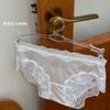Nueva Ropa Interior de Encaje Perlado para Niñas Deseo Puro Cómoda Transpirable Encaje Francés Sexy Encaje Bacteriostático Calzones