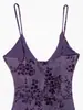 Ropa de Mujer Transfronteriza Verano 2026 Nuevo Estilo Europeo y Americano Sexy Ajustado Terciopelo Capas Malla de Seda Vestido 0085/321