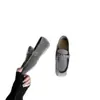 Sapatos Pequenos de Couro com Solas Macias e Cabedais Macios, Mocassins para o Deslocamento Diário, Sapatos de Corte Único Profundo para Mulheres