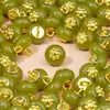 Novas Contas Lisas Imitando Jade Estilo Chinês, Botões Coloridos em Estilo Chinês Tradicional, Decoração Vintage para Qipao e Hanfu, Botões de Camisa Exquisitos de Alta Qualidade