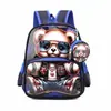 Mochila Escolar para Aluno do Ensino Fundamental Transfronteiriça 1-3 Anos Nova Mochila de Jardim de Infância para Turma Grande Mochila Ultra-Leve de Coelho Desenho Animado para Mulheres