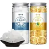 Azúcar de Roca de Cristal Único Antiguo, Azúcar de Roca Amarillo en Frascos, Bloques de Azúcar de Roca Multicristalinos, Azúcar de Roca Tradicional Hecho a Mano, Granos Pequeños Blancos, Comercio Electrónico