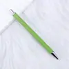 Caneta Esferográfica com Adesivo de Pressão Nova Caneta de Presente Cor Sólida Criativa Caneta Publicitária Caneta Esferográfica de Presente Pode Ser Impressa com Logo Atacado